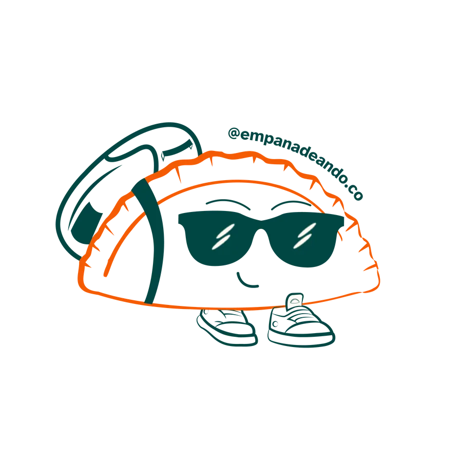 La empanada viajera, mascota oficial de Empanadeando